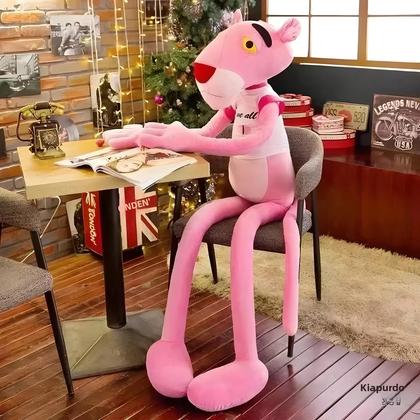 Imagem de Boneca de Pelúcia Pantera Rosa Disney - Travesseiro Macio para Crianças