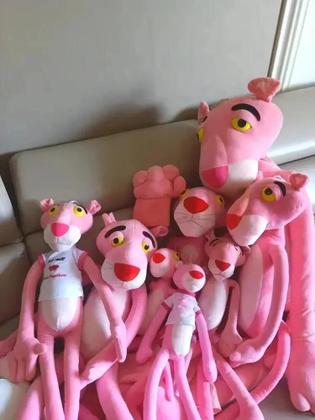 Imagem de Boneca de Pelúcia Pantera Rosa Disney - Travesseiro Macio para Crianças