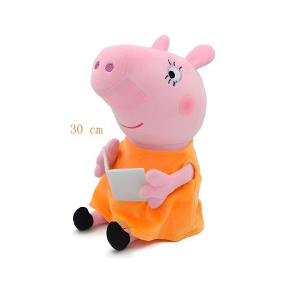 Imagem de Boneca de Pelúcia Peppa Pig 30cm - Família Completa (Pai, Mãe e Peppa)