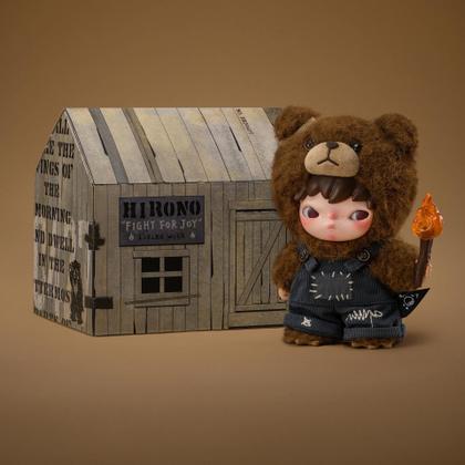 POPMART HIRONO Living Wild シリーズ　クッション Boneca de pelúcia POP MART Hirono Living Wild-Fight for Joy 16 cm