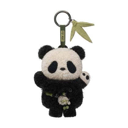Boneca de pelúcia POP MART SKULLPANDA Lazy Panda com pingente de