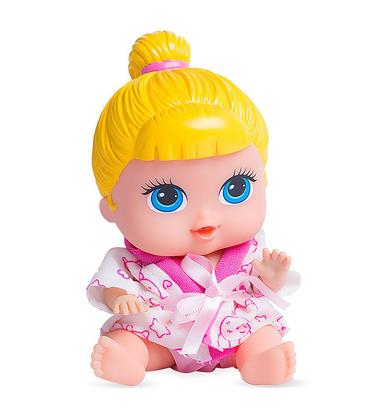 Imagem de Boneca de Vinil - 18 cm - Babys Collection Mini - Banheira - Super Toys