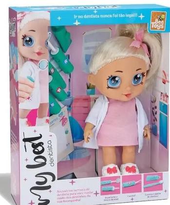 Imagem de Boneca Dentista com acessórios doutora.