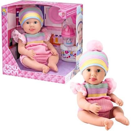 Imagem de Boneca Diver Reborn Menina Brincar de Papinha Divertoys