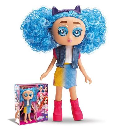 Boneca Diver Surprise Fashion Kpop Azul Divertoys - Bonecas