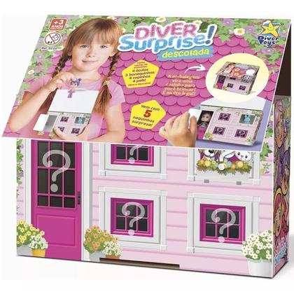 Imagem de Boneca Diver Surprise Mini Descolada com 5 Surpresas Divertoys