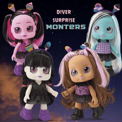Boneca Diver Surprise Monsters Vamp Vampiresca Lançamento