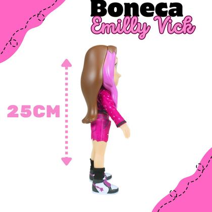 Boneca Divertida Emilly Vick Youtuber Dos Rosa - Rosita - Bonecas ...