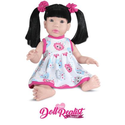 Imagem de Boneca Doll Realist Small com Cabelo Preto Realista