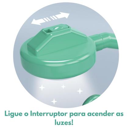 Imagem de Boneca Doutor Dentista Com Acessórios Cadeira Ajustável Roupinha - Dm Toys