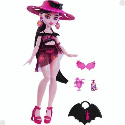 Boneca Draculaura Monster High Scare-adise HRP66 Mattel - Bonecas