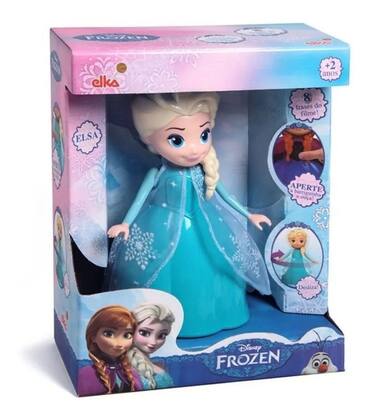 Imagem de Boneca Elsa Da Frozen Fala Frases E Dança - Elka