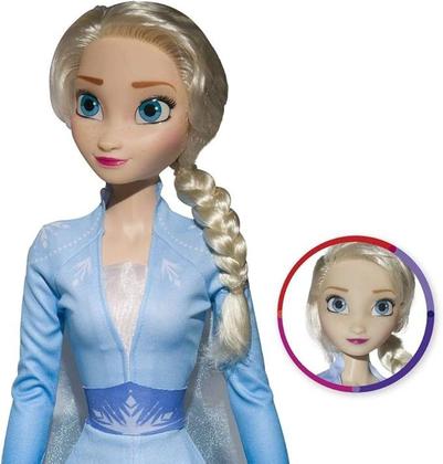 Imagem de Boneca Elsa Frozen 2 Mini My Size 55 Cm - Nova Brink