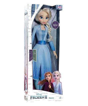 Imagem de Boneca Elsa Mini My Size Frozen Articulada 55cm Baby Brink