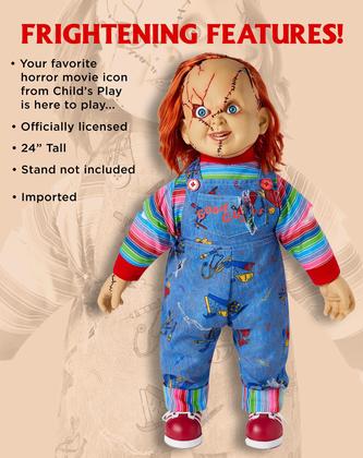 Imagem de Boneca Espírito Halloween Chucky - 60cm - Vestido de Noiva em Vinil