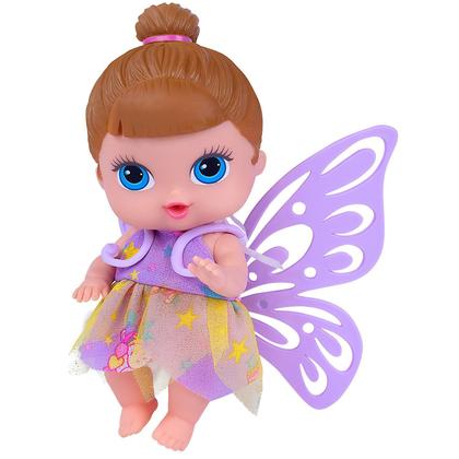 Imagem de Boneca Fada Fadinha Menina Babys Collection - Super Toys