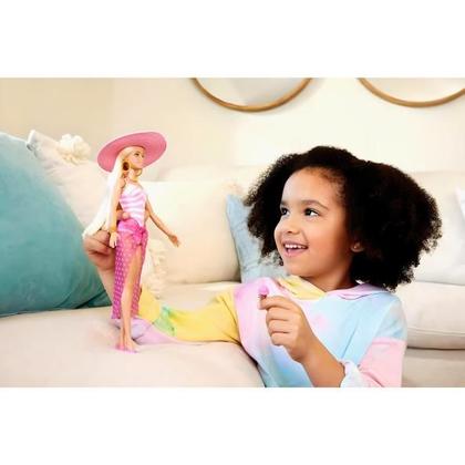 Imagem de Boneca Fashion Barbie Dia de Praia Malibu HPL73 Mattel
