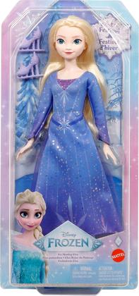 Imagem de Boneca fashion Mattel Disney Frozen Elsa com acessórios