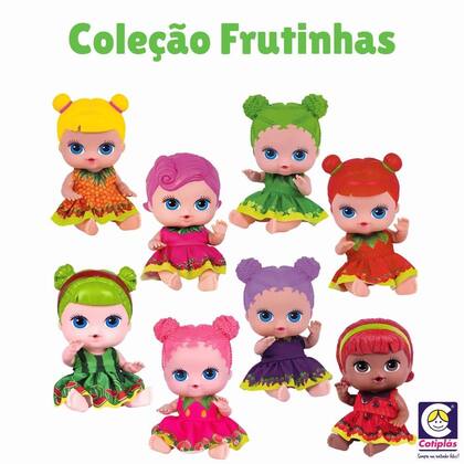 Imagem de Boneca Frutinhas Uva - Cotiplás -