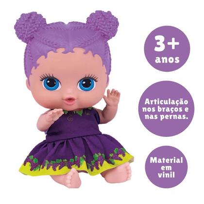 Imagem de Boneca Frutinhas Uva - Cotiplás -