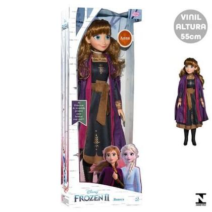 Boneca Gigante Anna Frozen 2 Disney - Baby Brink - Nova Brink