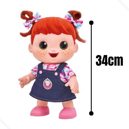 Imagem de Boneca Grande Come e Faz Caquinha My Fun Poo Adijomar Menina