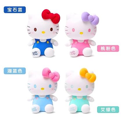 Imagem de Boneca Hello Kitty de Pelúcia 22cm - Brinquedo Kawaii Sanrio para Meninas