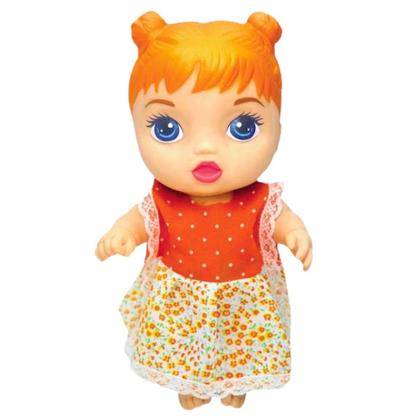 Imagem de Boneca Infantil 100% Vinil Frutty Brinquedo Menina