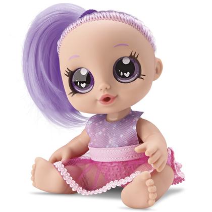 Imagem de Boneca Infantil Maleta Baby Rainbow Surpresa Cabelo Colorido