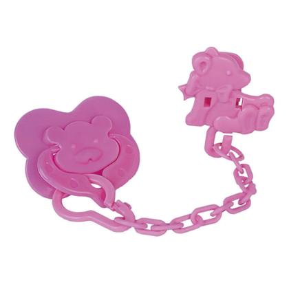 Imagem de Boneca Infantil My Sweet Love Macacão Rosa Cotiplás - 2761