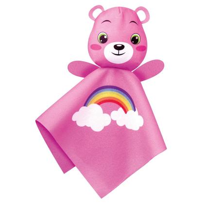Imagem de Boneca Infantil Soffi Baby Rainbow Naninha Ursinho e Mordedor