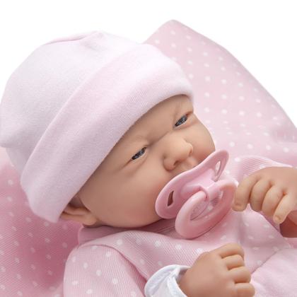 Imagem de Boneca JC Toys La Newborn Boutique 35 cm com conjunto de 9 peças