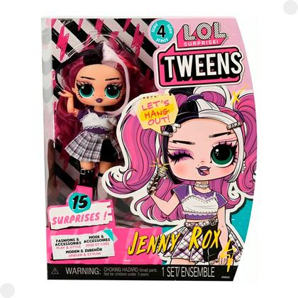 Imagem de Boneca Jenny Rox Tweens 15 Acessórios LOL Surprise 8719- MGA