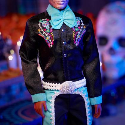 Imagem de Boneca Ken Dia de Los Muertos Barbie Signature Mattel HRM73