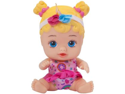 Imagem de Boneca Little Dolls Balancinho Unicórnio - com Acessórios Divertoys