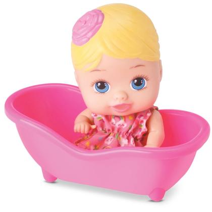 Imagem de Boneca Little Dolls Casinha + 6 Acessórios Divertoys