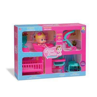 Imagem de Boneca Little Dolls Casinha Divertoys