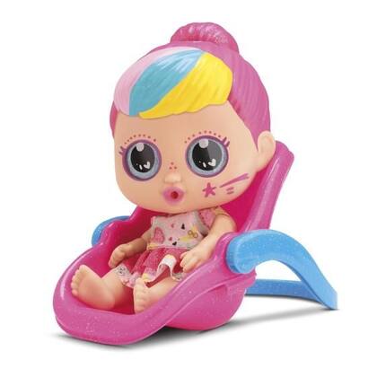 Imagem de Boneca Little Dolls Glitter - Carrinho De Passeio Divertoys