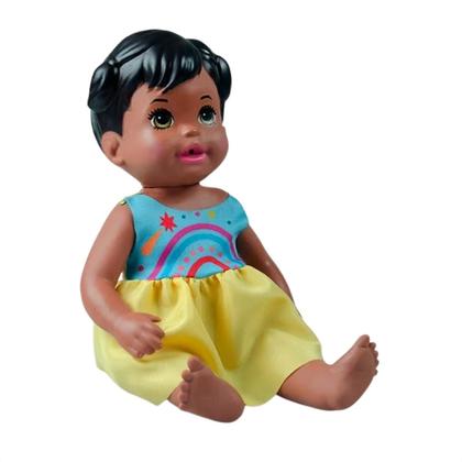 Imagem de Boneca Little Mommy Dodoi Negra Mattel Pupee Com Acessorios