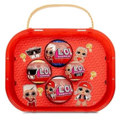 Boneca Lol omg Swag Family Maleta Vermelha Surpresa - LOL Surprise