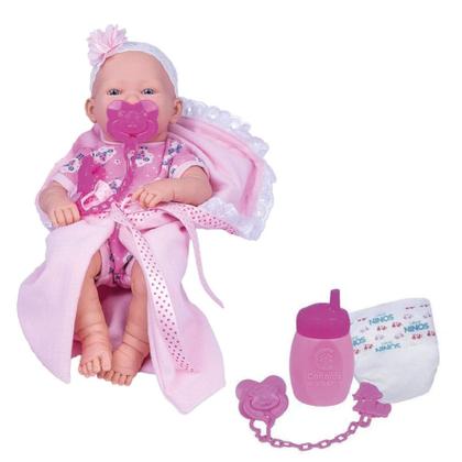 Imagem de Boneca Love Born Bebezinho da Mamãe com Acessórios para Crianças a Partir de 3 Anos Cotiplás - 2381