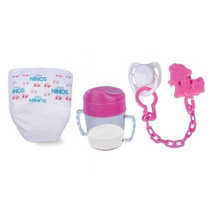 Imagem de Boneca Love Born Cotiplas Ao Deitar Fecha Olhos Com Naninha