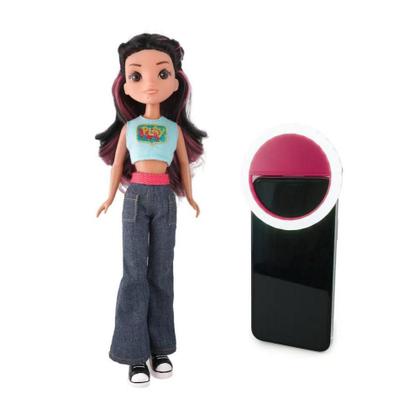 Imagem de Boneca Luluca Fashion Com Acessório Para Celular - Estrela