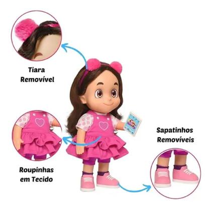 Imagem de Boneca Maria Clara Com Som Novabrink Bbra 1055