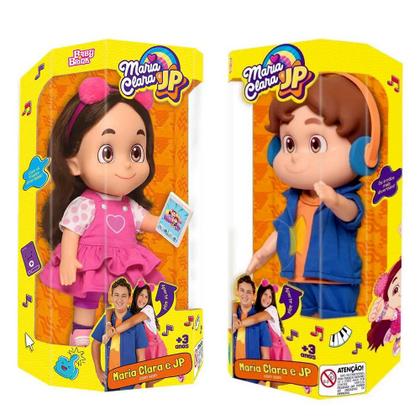 Imagem de Boneca Maria Clara e JP de 31cm falam 14 Frases YouTuber