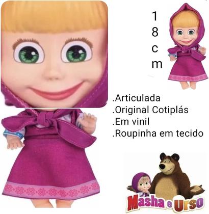 Imagem de Boneca Masha em Vinil Cotiplás 2465