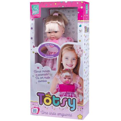 Imagem de Boneca Menina Com Som Canta Totsy - Super Toys