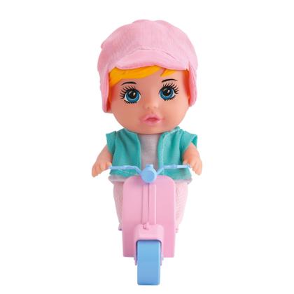 Imagem de Boneca Menina Mini Bee Hugs Scooter Motoquinha - Bee Toys