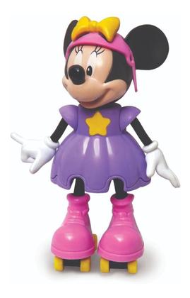 Imagem de Boneca Minnie Patinadora Fala C/ Patins 26cm - Elka