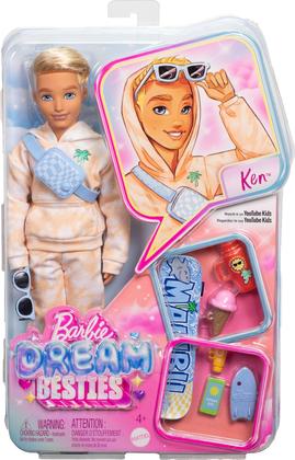 Imagem de Boneca moderna Barbie Dream Besties Ken com acessórios